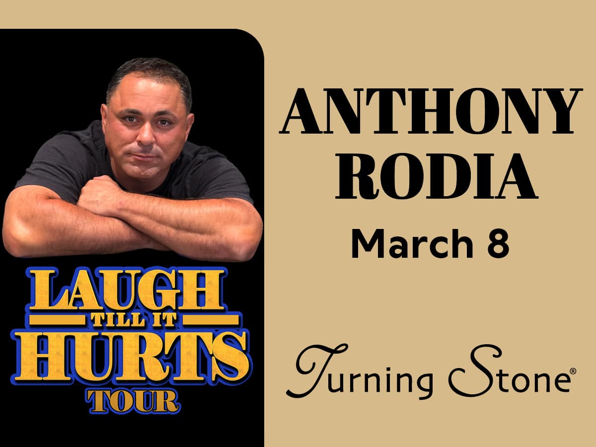 Anthony Rodia - March 8 at 8PM