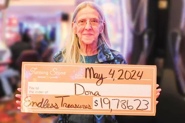 Dona won $19,786 on Endless Treasures