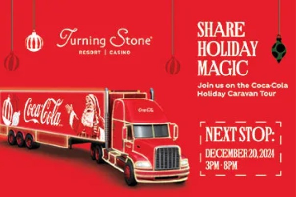 Share the Holiday Magic - Coca-Cola Truck